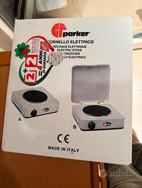 FORNELLO ELETTRICO PARKER 1 PIASTRA – COME NUOVO