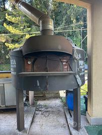 Forno a legna mobile + canna fumaria