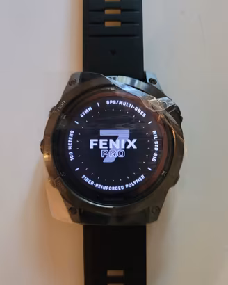 Garmin Fenix 7 pro sapphire solar, 47mm nero