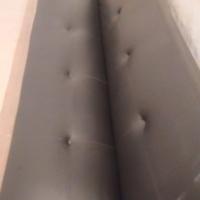 Divano ecopelle nero