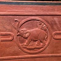 Stufa in cotto "ELEFANTINO"  Fumisteria Forlivese