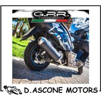 TERMINALE COMPLETO GPR XMax 400 2013 2016 OMOLOGAT