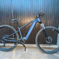 Bici MTB elettrica Rockrider E-EXPL 520 blu 29”