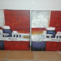 Dipinto olio su tela quadro singolo