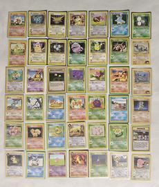 Lotto Carte Pokemon Vintage anche Holo 1st ed base