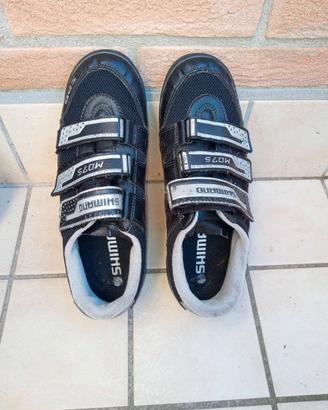 scarpe bicicletta shimano tg 43