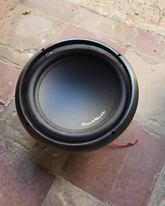 Cono subwoofer auto con cornice