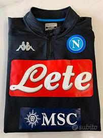 Maglione,Felpa mezza zip gara SSC Napoli Originale