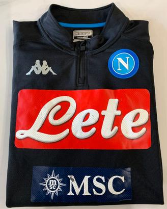 Maglione,Felpa mezza zip gara SSC Napoli Originale