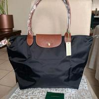 Borsa Longchamp, taglia L, nera