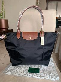 Borsa Longchamp, taglia L, nera