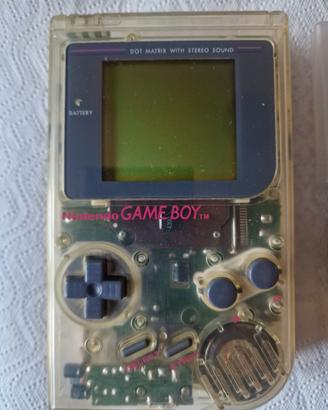 Game boy trasparente edizione limitata e 3 giochi
