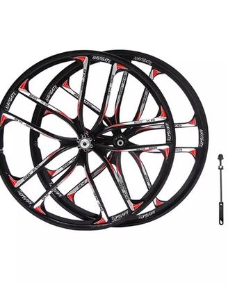 Ruote in lega di magnesio 26” mtb cerchioni bici