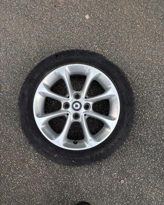 Set di cerchi in lega originale Smart