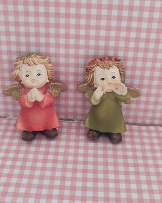 Figurine decorative, angioletti, pupazzetti