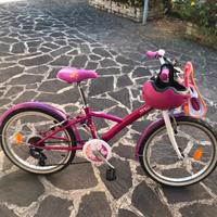 Bicicletta bambina 6-9 anni, come nuova.