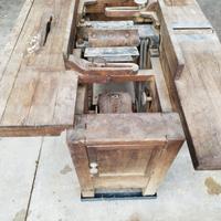 sega combinata antica per legno 