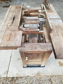 sega combinata antica per legno 