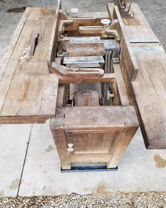 sega combinata antica per legno 