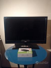 TV LG 32 pollici e decoder nuovo HDI-ZAP T366
