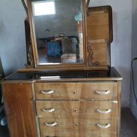 Camera da letto in noce nazionale anni '50