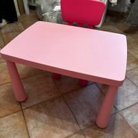 Tavolino IKEA con sedie