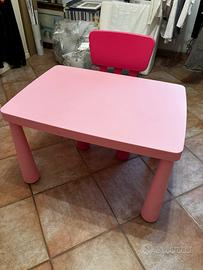 Tavolino IKEA con sedie