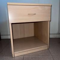 Comodino mobiletto 1 cassetto e 1 ripiano