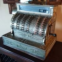 Registratore di cassa americano, antico