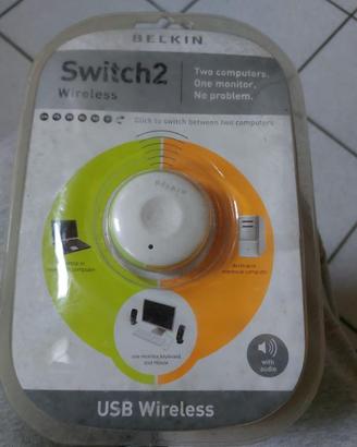 Belkin Switch2 Wireless USB – Nuovo, sigillato