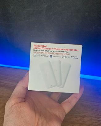 SwitchBot Termometro Igrometro Bluetooth Kit 3 pez