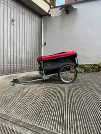 Carrello rimorchio per bici