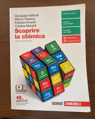 Libro “Scoprire la chimica”