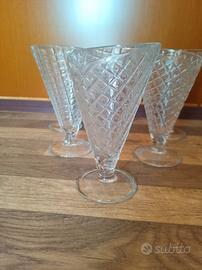 Bicchieri gelato a forma di cono Bormioli Rocco