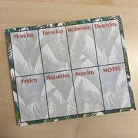 Agenda in fogli per tutti i giorni