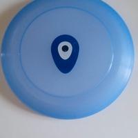 frisbee gioco con diametro cm.24 vintage