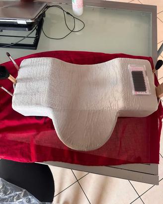Cuscino Ciglia Memory Foam con Tasche