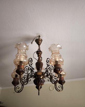 Lampadario anni 60 vintage