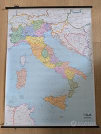 Carta geografica Italia Borgione