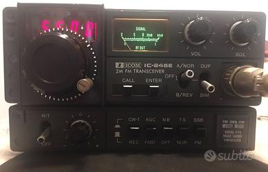 Radio ICOM IC 245E VHF FM / USB / CW