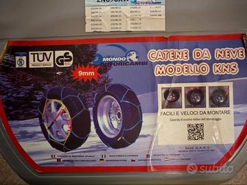 catene da neve 9mm KNS