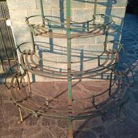 Fioriera portavasi ferro