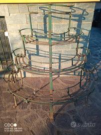 Fioriera portavasi ferro