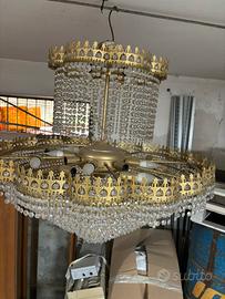 Lampadario in Swarovski