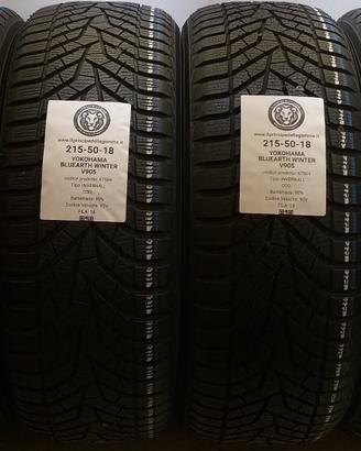 4 GOMME 215 50 18 YOKOHAMA A67504