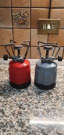 2 fornelletti gas campeggio 15 euro 