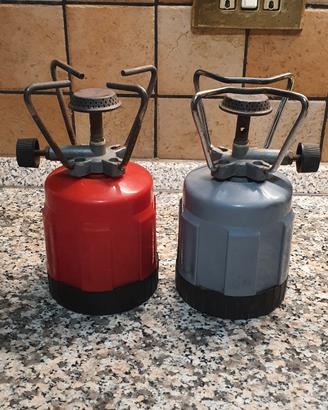 2 fornelletti gas campeggio 15 euro 