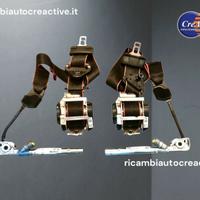 Renault Arkana - 2 Cinture Anteriori Rosse e Nere