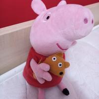 Peppa Pig peluche con Teddy 22 cm