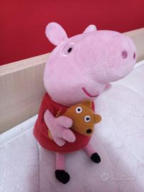 Peppa Pig peluche con Teddy 22 cm